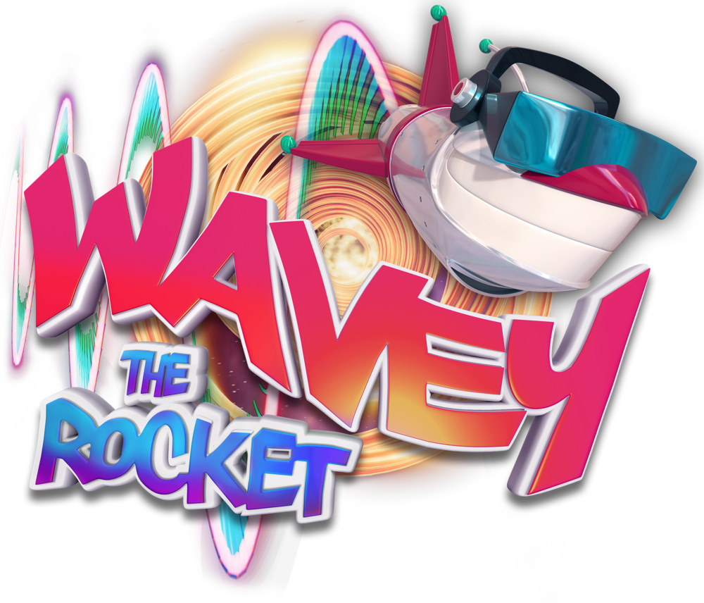 Wavey the Rocket logo